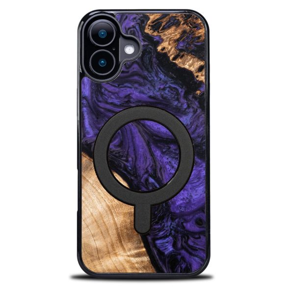 Bewood Violet MagSafe-kompatibilis tok iPhone 16 Plus - barna-lila