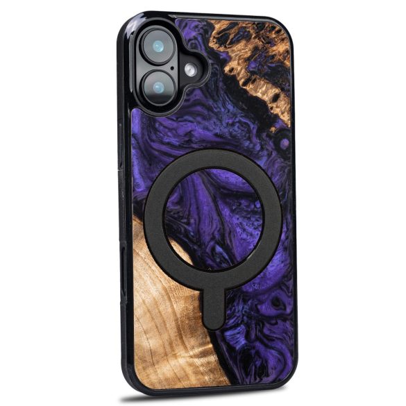 Bewood Violet MagSafe-kompatibilis tok iPhone 16 Plus - barna-lila