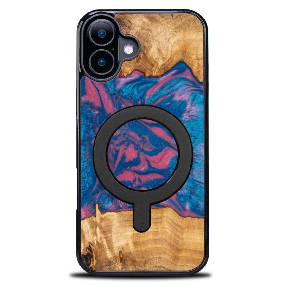 Bewood Neons Vegas MagSafe-kompatibilis tok iPhone 16 Plus - barna-kék