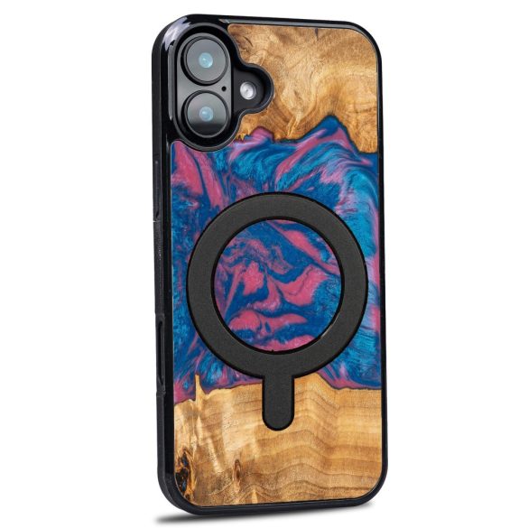 Bewood Neons Vegas MagSafe-kompatibilis tok iPhone 16 Plus - barna-kék