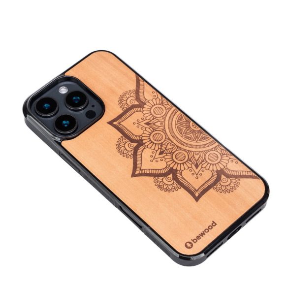 Bewood Mandala Apple Tree tok iPhone 16 Pro Max - barna
