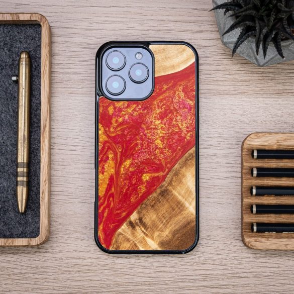 Bewood Neons Paris tok iPhone 16 Pro Max - barna-piros