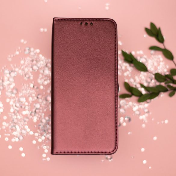 Smart Magnetic könyvtok Oppo A60 - bordó