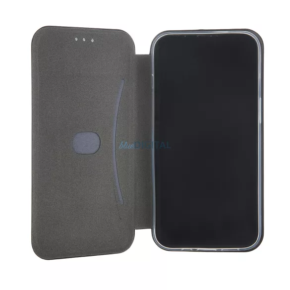 Smart Diva könyvtok Samsung Galaxy S24 FE - rózsaarany színű