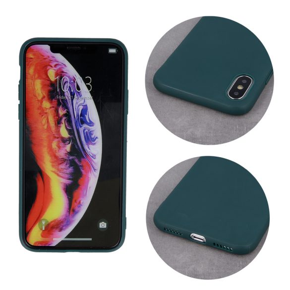 Matt TPU tok Samsung Galaxy A16 4G/5G - sötétzöld
