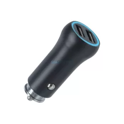 Setty autós töltő 2x USB 3A CC-AA-31 fekete