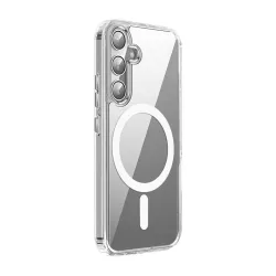   TectoShield Clear Guard MagSafe-kompatibilis tok Samsung Galaxy S24 FE - átlátszó