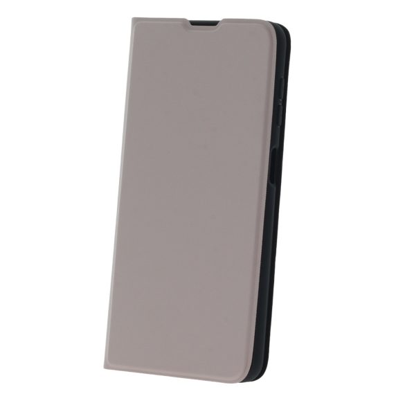 Smart Soft könyvtok iPhone 13 - tópszürke