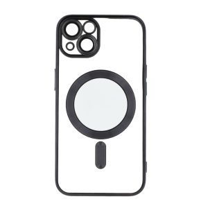Color Chrome MagSafe-kompatibilis tok Samsung Galaxy A15 4G/5G - fekete