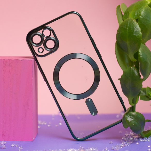 Color Chrome MagSafe-kompatibilis tok Samsung Galaxy A15 4G/5G - zöld