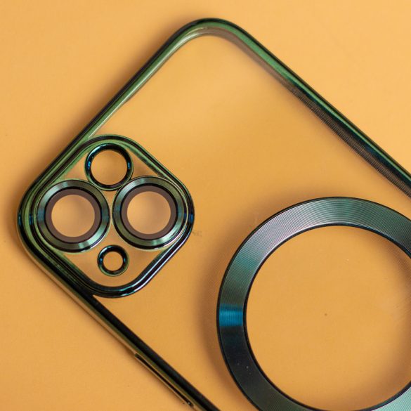 Color Chrome MagSafe-kompatibilis tok Samsung Galaxy A15 4G/5G - zöld