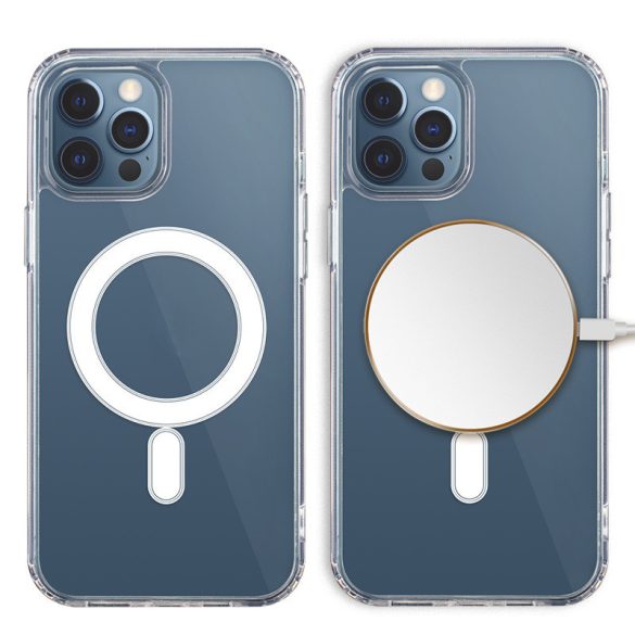 Anti Shock 1.5mm MagSafe-kompatibilis tok Samsung Galaxy A55 5G - átlátszó