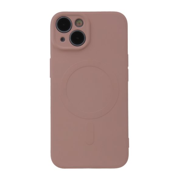 Simple Color MagSafe-kompatibilis tok Samsung Galaxy A15 4G/5G - rózsaszín