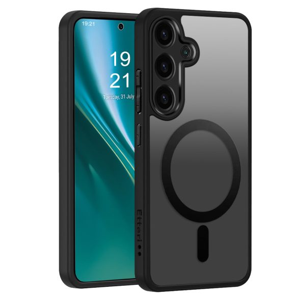 Etteri Matt MagSafe-kompatibilis tok Samsung Galaxy A55 5G - fekete