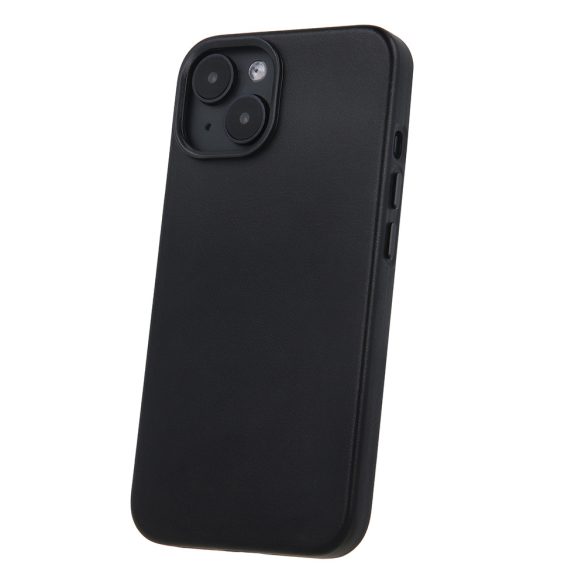 Mag Leather MagSafe-kompatibilis tok iPhone 16 Plus - fekete