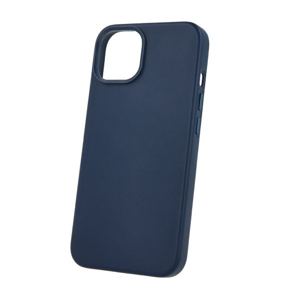 Mag Leather MagSafe-kompatibilis tok iPhone 16 - sötétkék