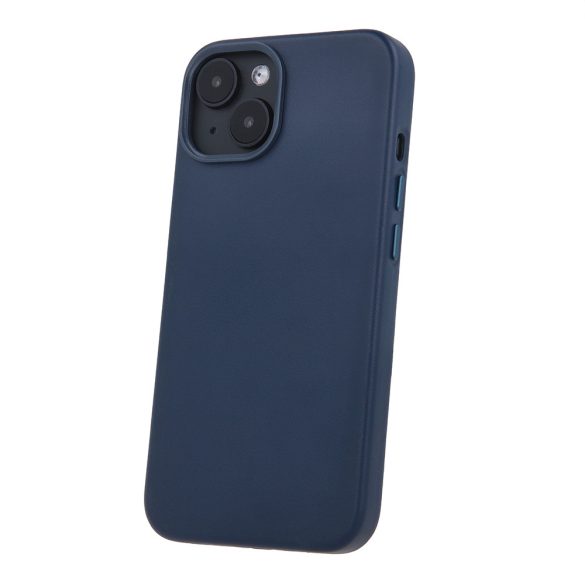 Mag Leather MagSafe-kompatibilis tok iPhone 16 - sötétkék