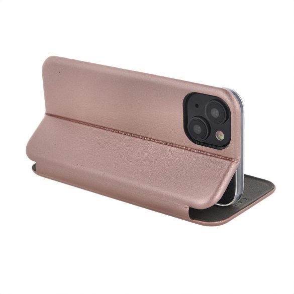 Smart Diva könyvtok Xiaomi Redmi 14C 4G/5G /Redmi A4/ Poco C75 4G/5G - rózsaarany színű