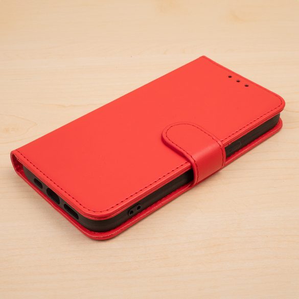 Smart Classic könyvtok Xiaomi Redmi 14C 4G/5G /Redmi A4/ Poco C75 4G/5G - piros