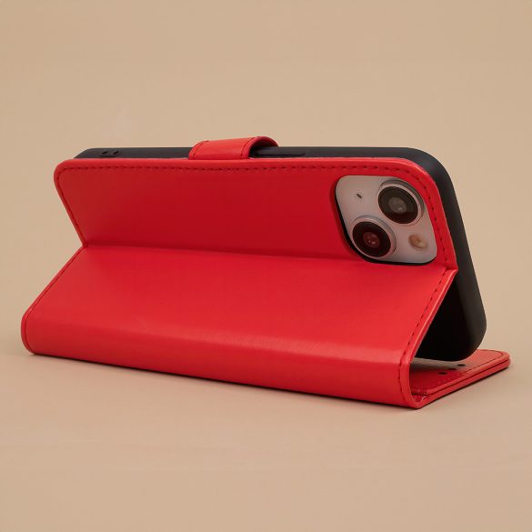 Smart Classic könyvtok Xiaomi Redmi 14C 4G/5G /Redmi A4/ Poco C75 4G/5G - piros
