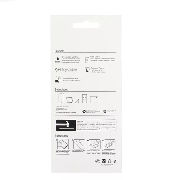 2,5D edzett üveg Oppo Reno12 FS 4G/5G – 50 db