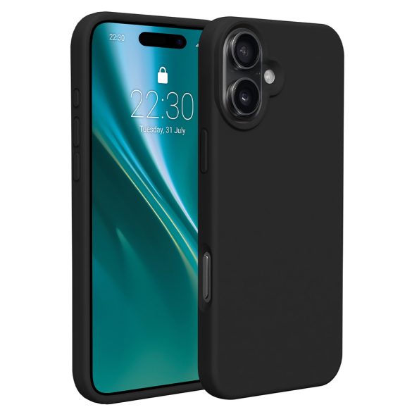 Etteri Silicone tok iPhone 16 - fekete