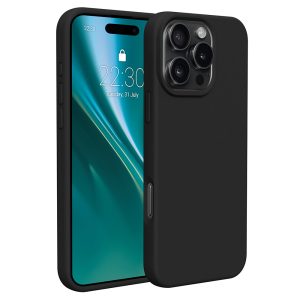 Etteri Silicone tok iPhone 16 Pro - fekete