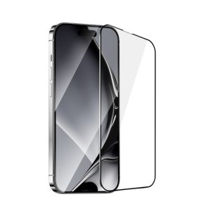 Fémszegélyes edzett üveg fekete szegéllyel Samsung Galaxy S25 Ultra