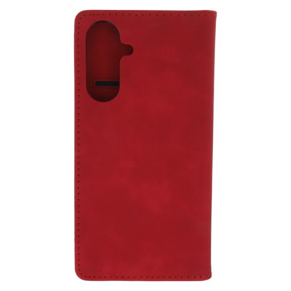 Smart Suede könyvtok Samsung Galaxy A36 - piros