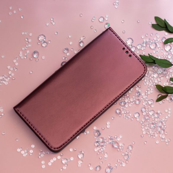 Smart Magnetic könyvtok Xiaomi 15 Pro - bordó