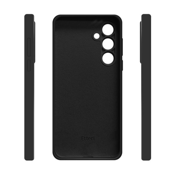 Etteri Silicone tok Samsung Galaxy S24 FE - fekete