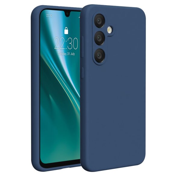Etteri Silicone tok Samsung Galaxy S24 FE - sötétkék