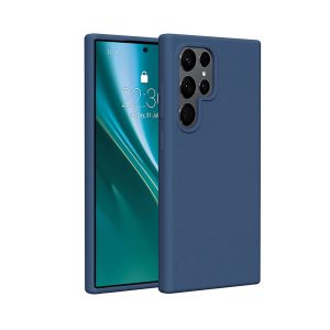 Etteri Silicone tok Samsung Galaxy S25 Ultra - sötétkék