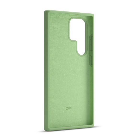 Etteri Silicone tok Samsung Galaxy S25 Ultra - világoszöld