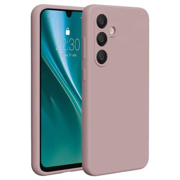 Etteri Silicone tok Samsung Galaxy A36 - halvány rózsaszín