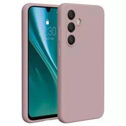  Etteri Silicone tok Samsung Galaxy S24 FE - halvány rózsaszín