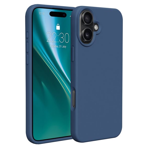 Etteri Silicone tok iPhone 16 Plus - sötétkék