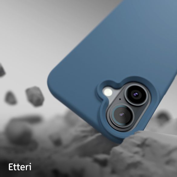 Etteri Silicone tok iPhone 16 Plus - sötétkék