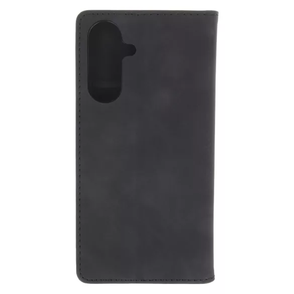 Smart Suede könyvtok Samsung Galaxy A56 - fekete