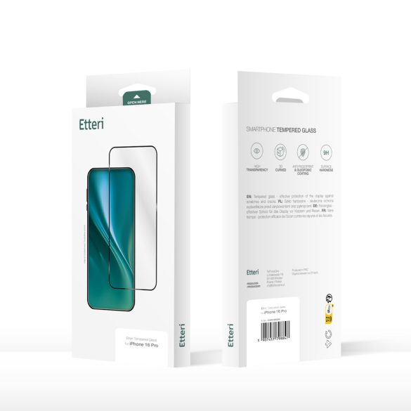 Etteri 9D edzett üveg Samsung Galaxy A16 4G/5G