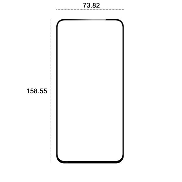 Etteri 9D edzett üveg Samsung Galaxy A56