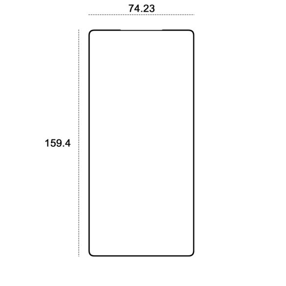 Etteri 9D edzett üveg Samsung Galaxy S25 Ultra