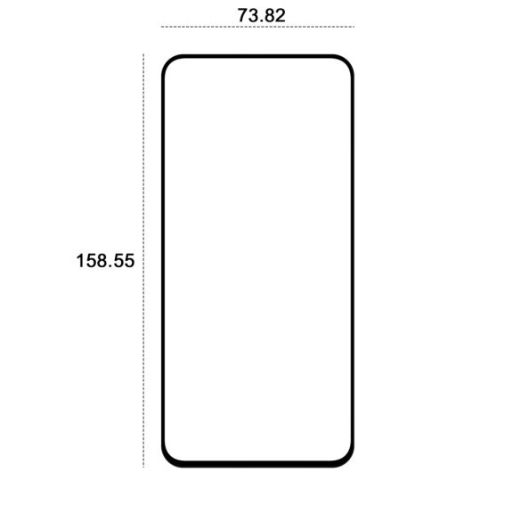 Etteri 9D edzett üveg Samsung Galaxy S24 FE