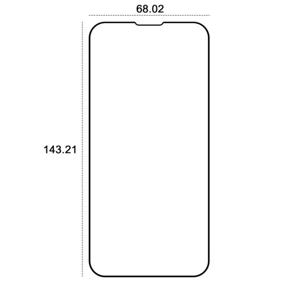 Etteri 9D edzett üveg iPhone 16e