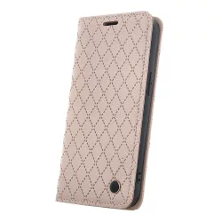   Smart Caro könyvtok Xiaomi Redmi Note 14 Pro 5G/14 Pro Plus – bézs