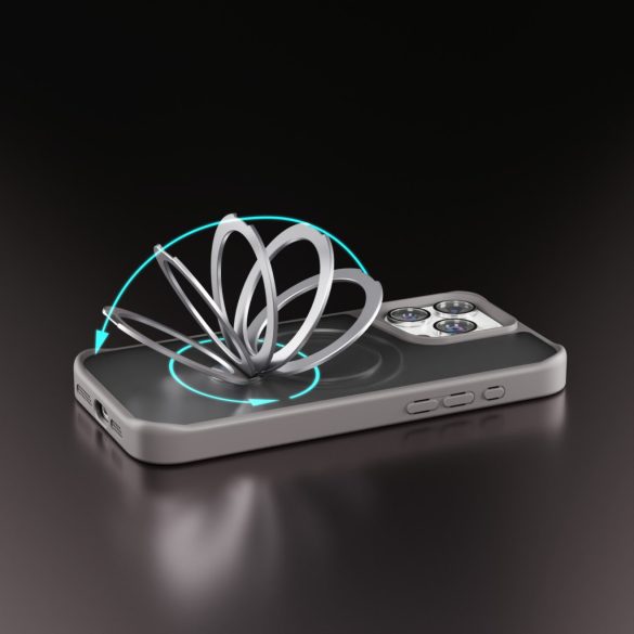 Etteri Matt Ring MagSafe-kompatibilis tok iPhone 14 Pro - szürke