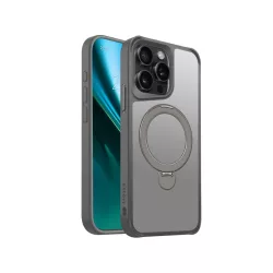   Etteri Matt Ring MagSafe-kompatibilis tok iPhone 15 Pro Max - szürke