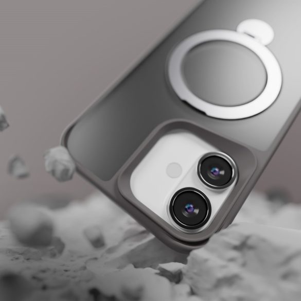 Etteri Matt Ring MagSafe-kompatibilis tok iPhone 16 - szürke