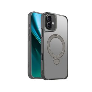 Etteri Matt Ring MagSafe-kompatibilis tok iPhone 16 Plus - szürke