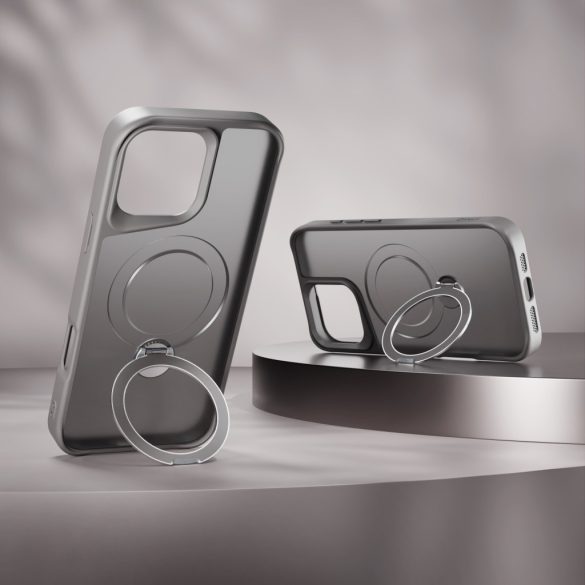 Etteri Matt Ring MagSafe-kompatibilis tok iPhone 16 Plus - szürke